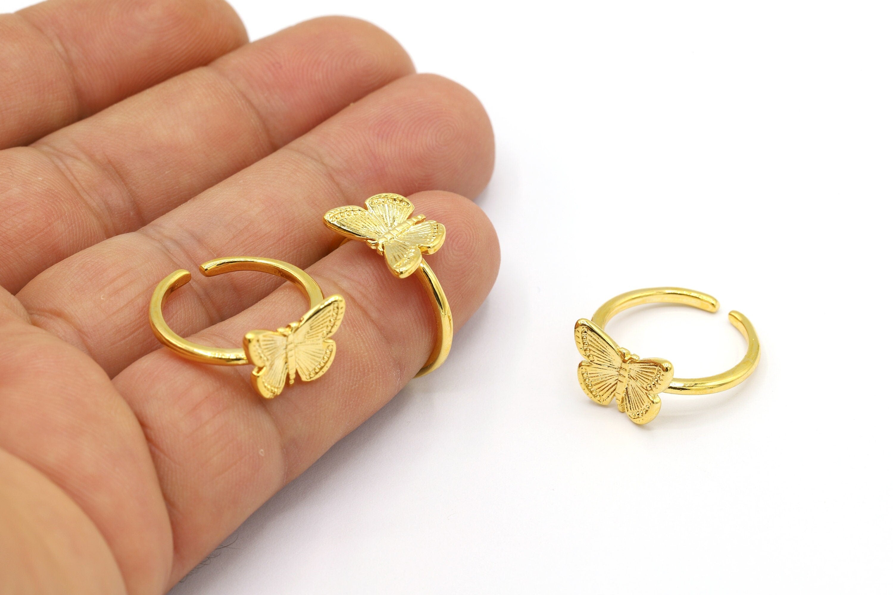 Size 7.5 - Size 9 Ring Lemon Quartz 24K Gold Plated Ring GPR248 — Sarah  Designs Jewelry
